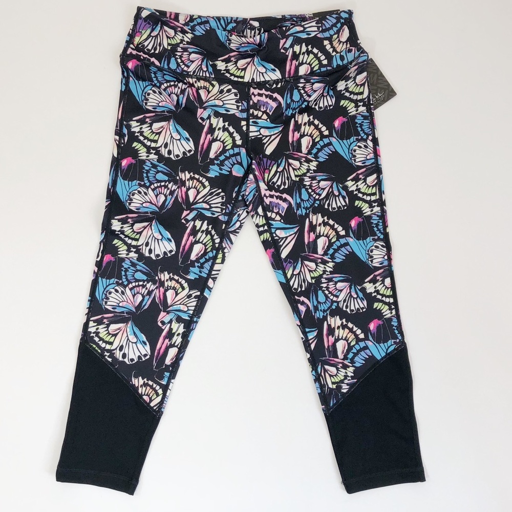 Nicole Miller Workout Capri Tights || NWT || S ||